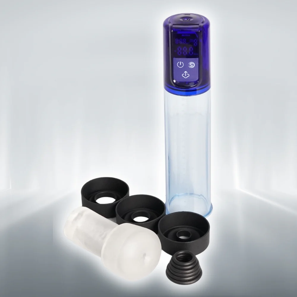 Digital Penis Pump - Water Compatible - Image 3